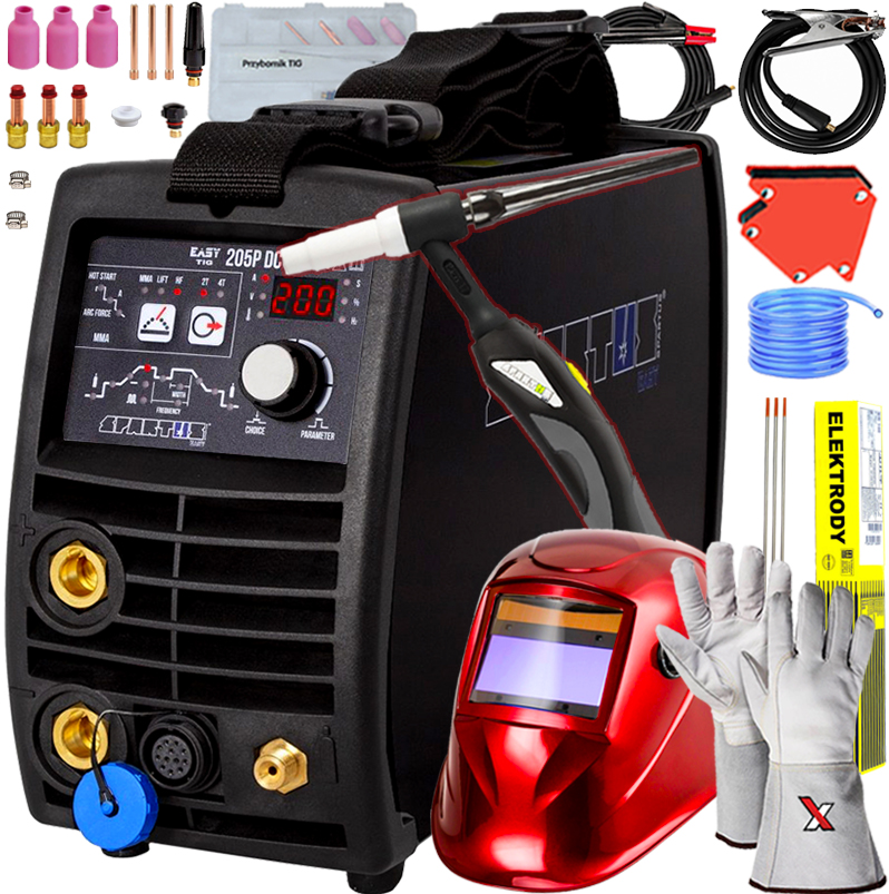 Svařovací Stroj Easy Tig Spartus Mma Hf 200A DC 230V
