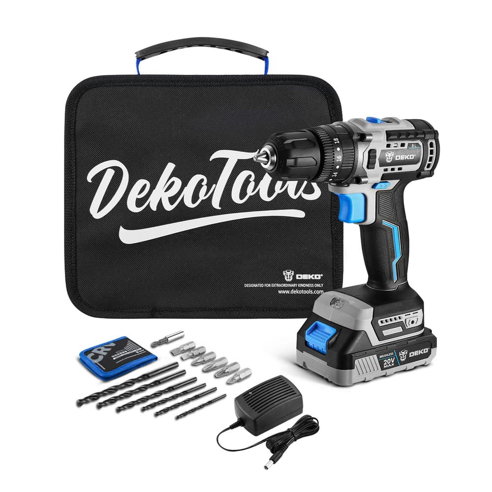 

Deko Wiertarko Wkrętarka Udar 20V 2Ah DKBL20ID01