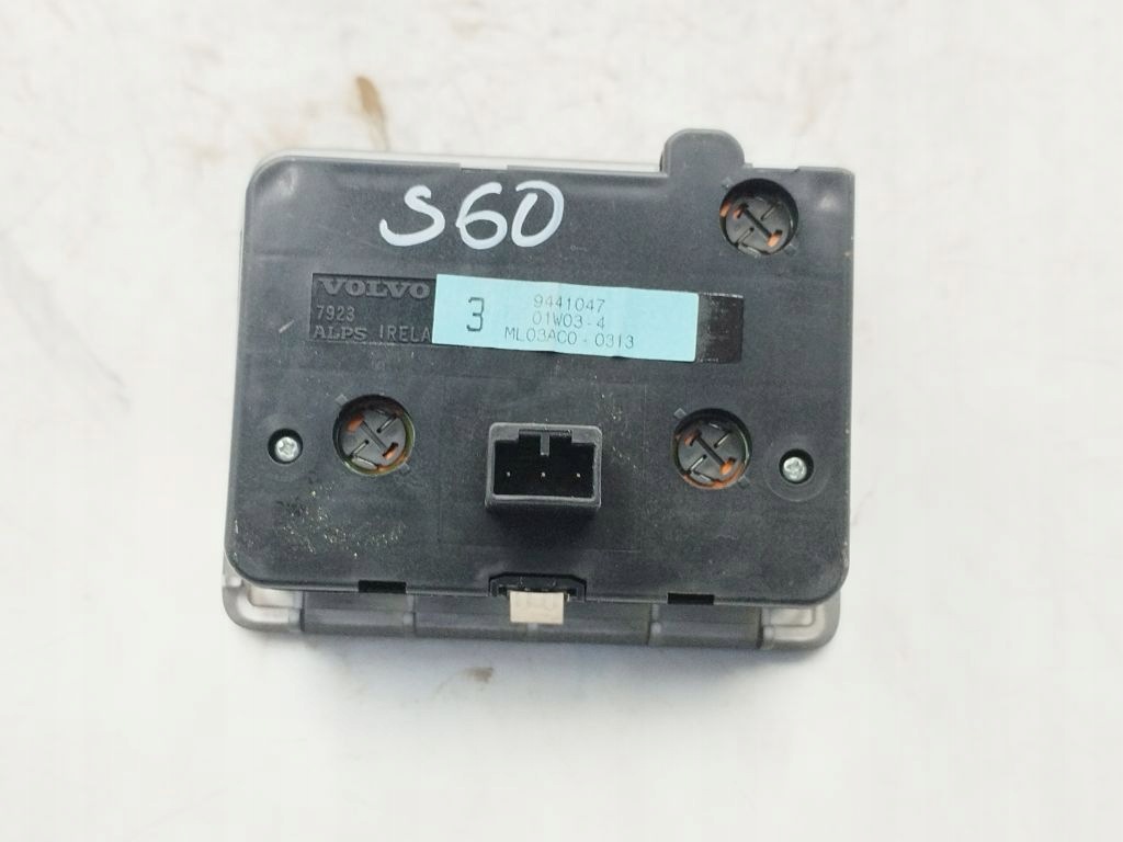 Volvo S60 e interruttore Interruttore Interruttore comando luci 9441047