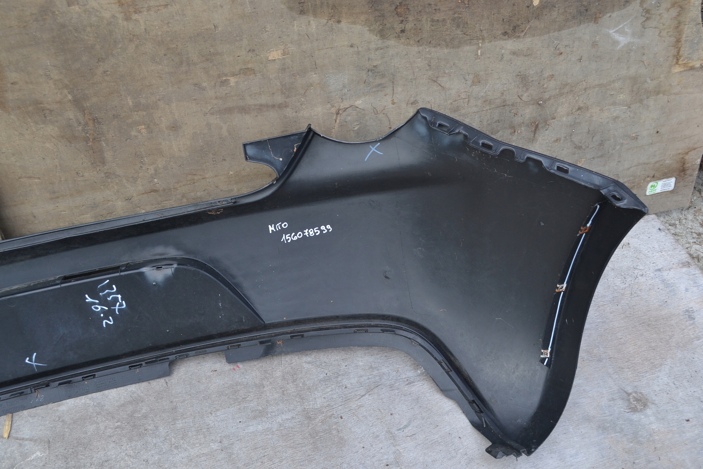 ALFA ROMEO MITO 08- bumper rear part original