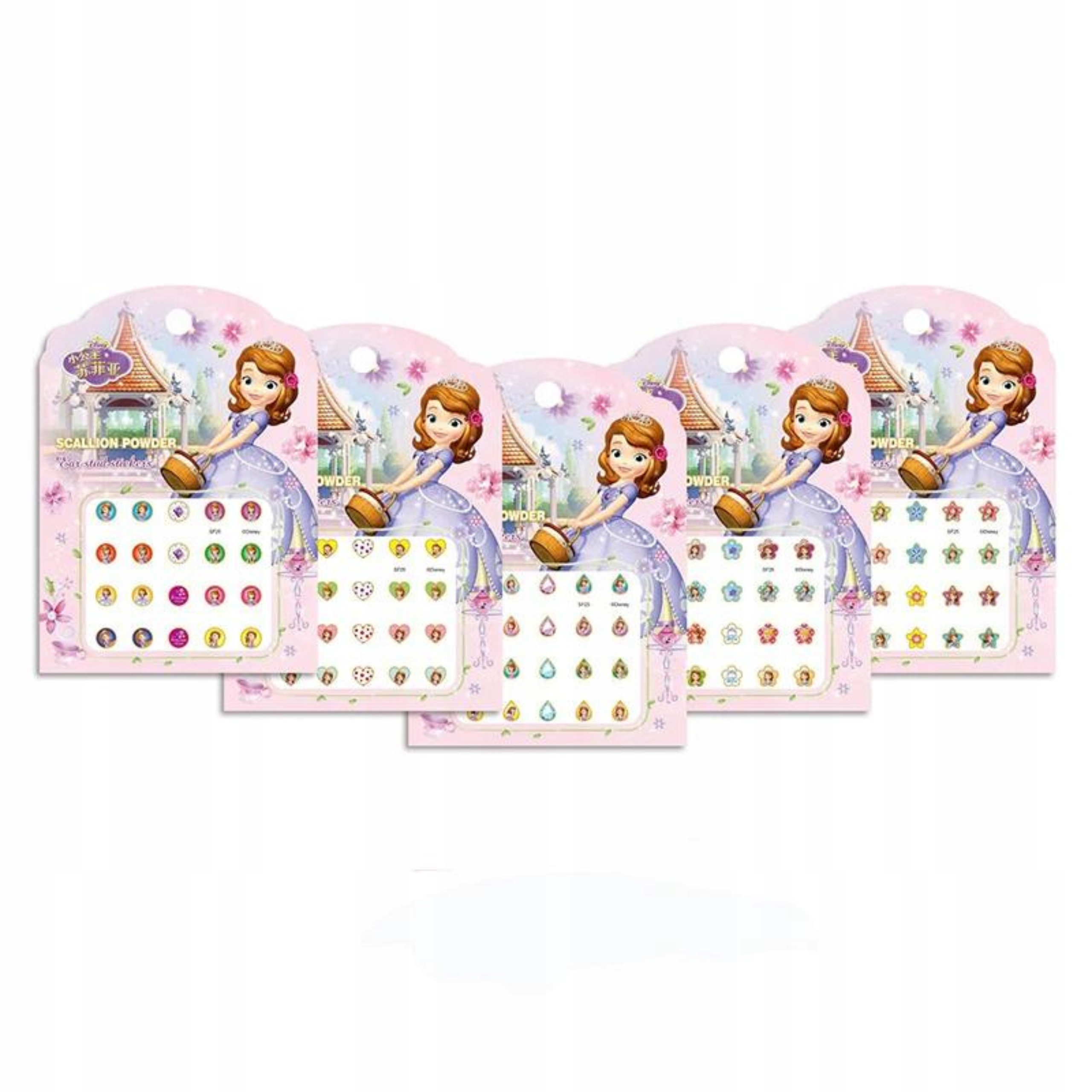 KOLCZYKI NAKLEJKI DLA TWOJEJ KSIĘŻNICZKI - JEJ WYSOKOŚĆ ZOSIA Kolor wielokolorowy