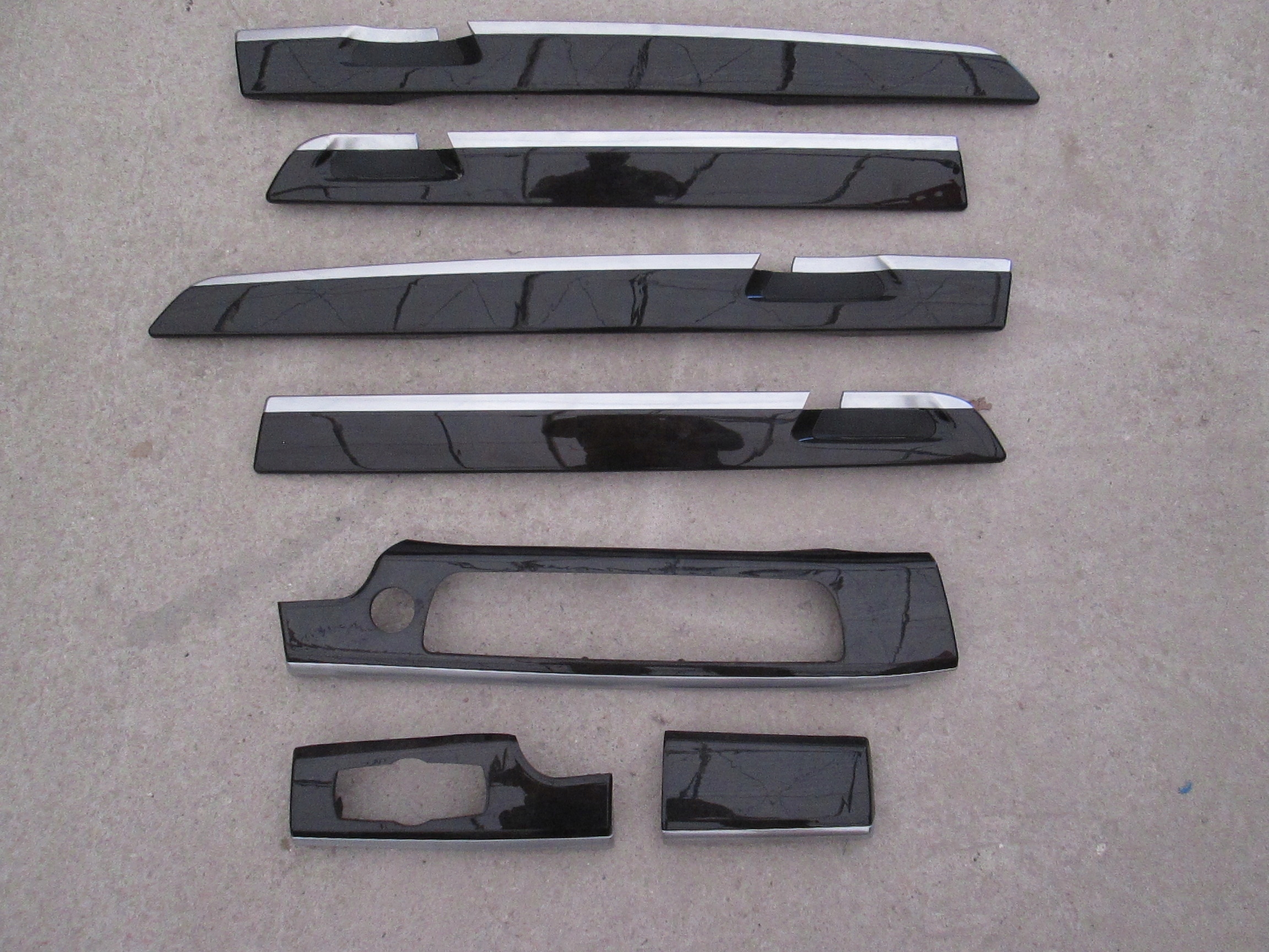 9151204 - BMW F01 F02 рамка молдинги декоры молдинги двери