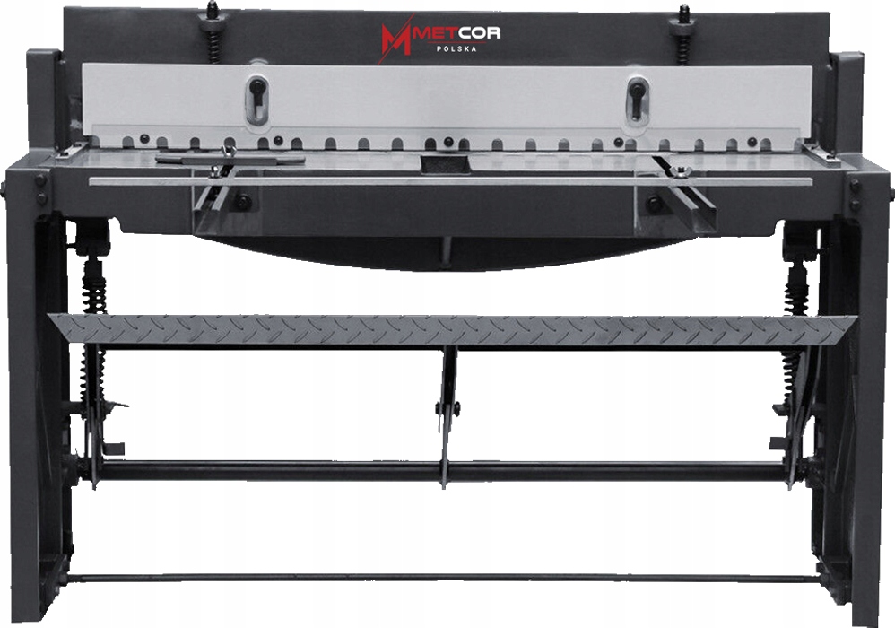 NOŻYCE GILOTYNOWE STOŁOWE BLACHY METCOR Q01 1320X1,5mm NOŻNE Kod producenta Q01-1.5x1320A