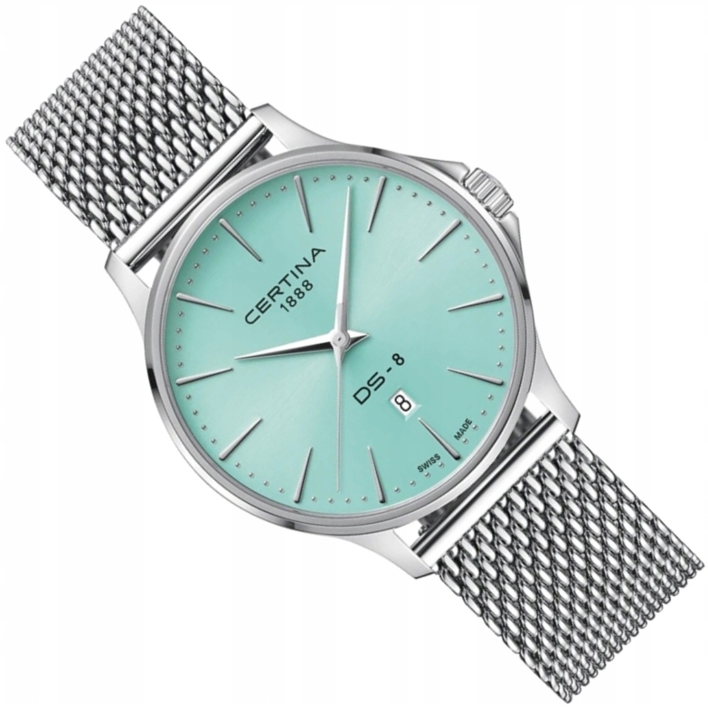 Elegantní Pánské Hodinky Certina C045.410.11.351.00 DS-8 Gent Mesh Safír Gw