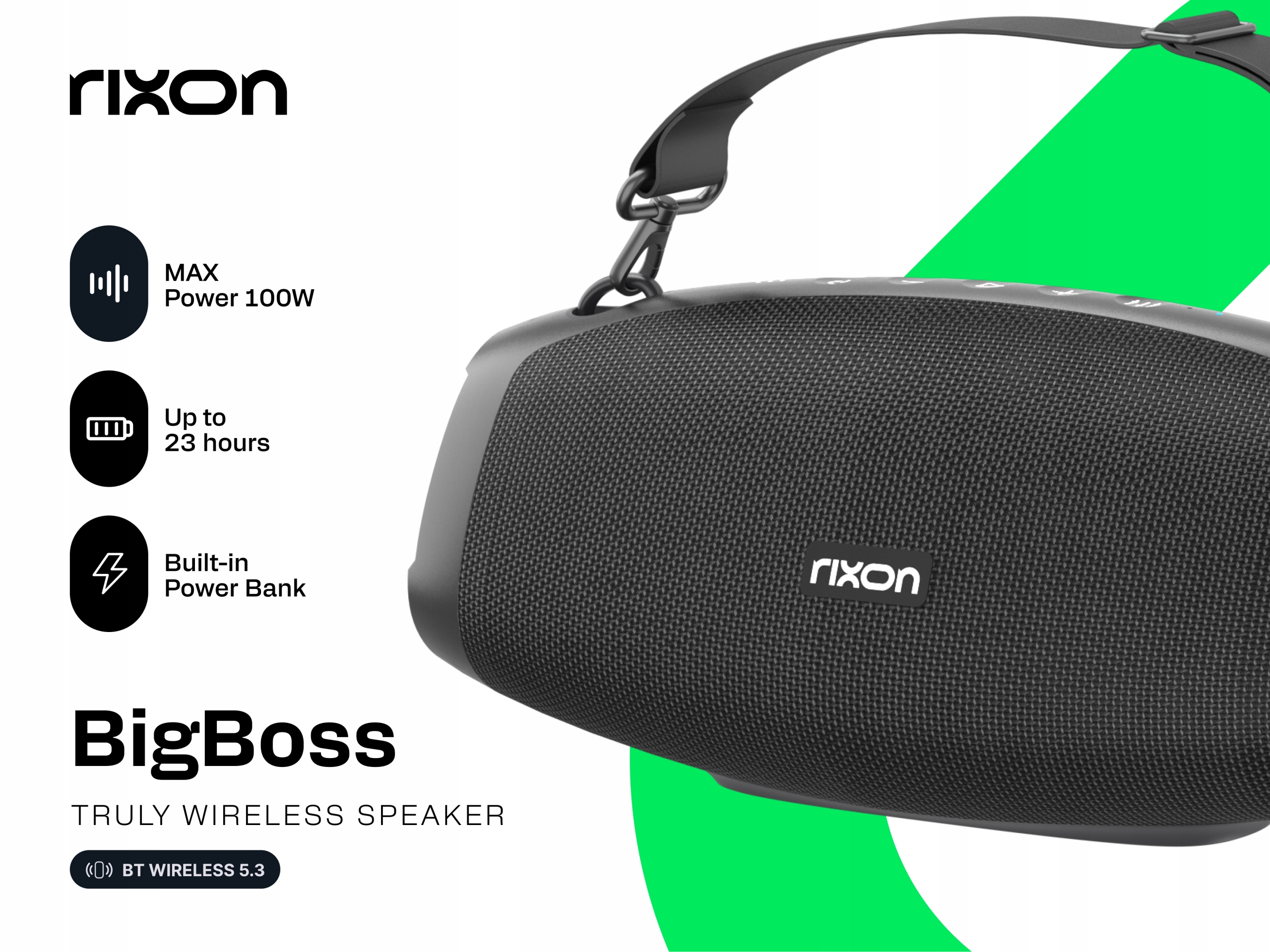 Bt reproduktor Rixon BigBoss