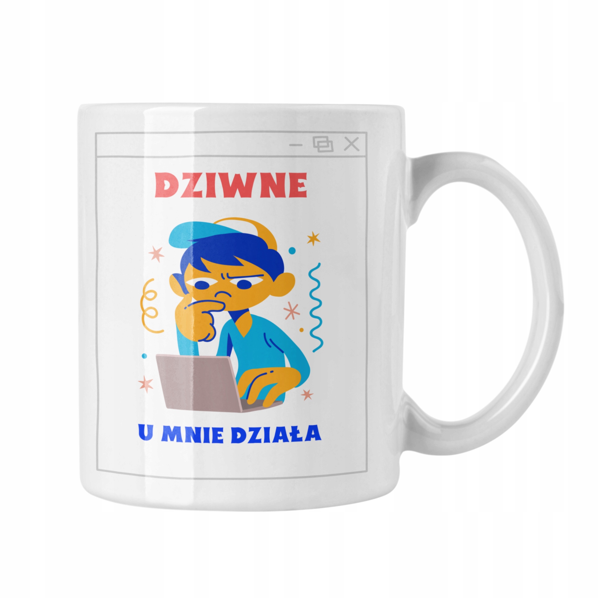 

Kubek Informatyka Programisty śmieszny