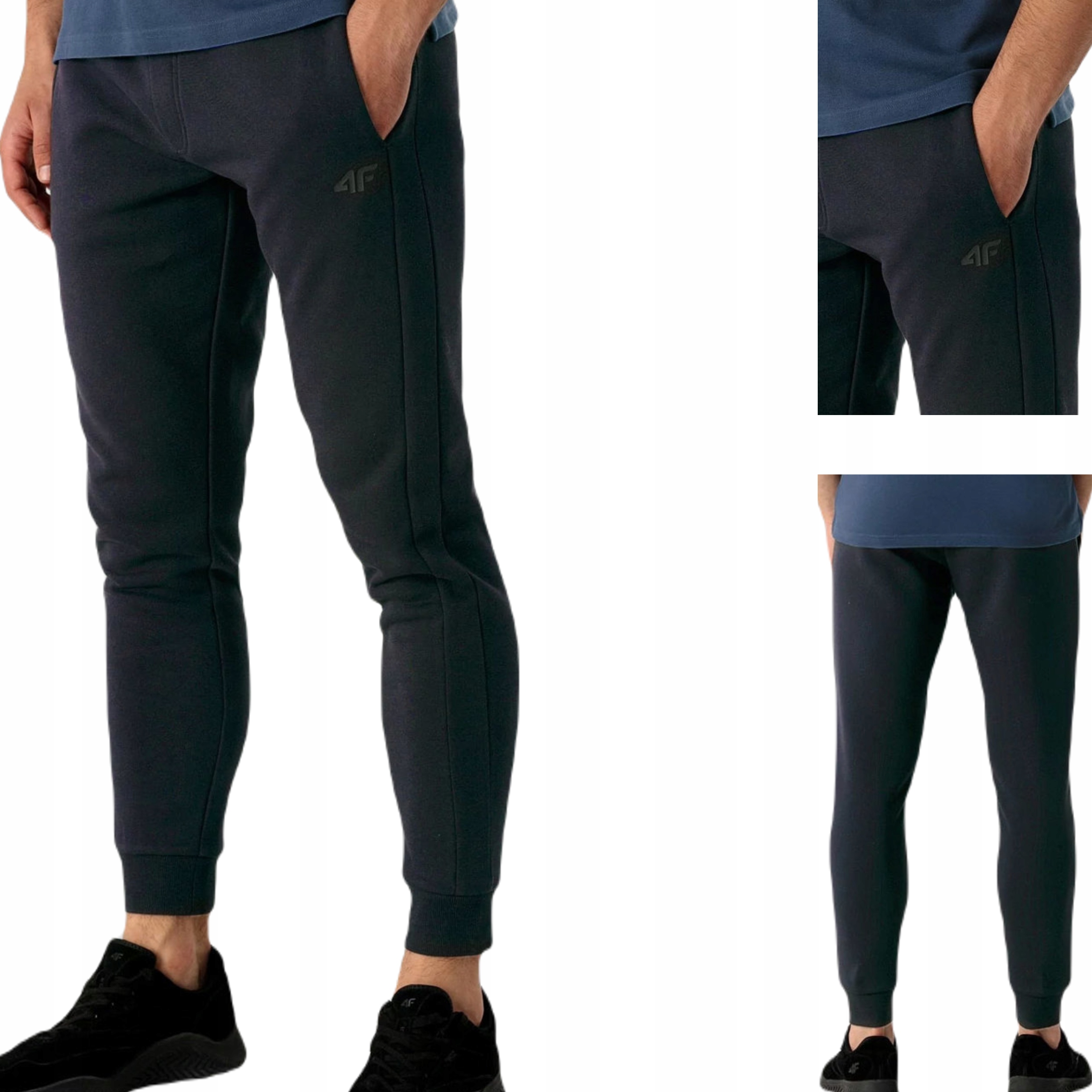 

Joggery Męskie 4F Z Kieszeniami Warm Ciepłe XL
