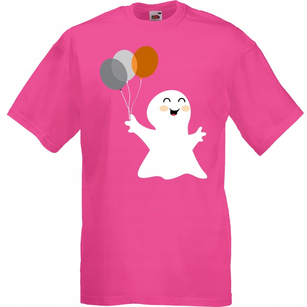 

Koszulka duch balony halloween XL fuksja