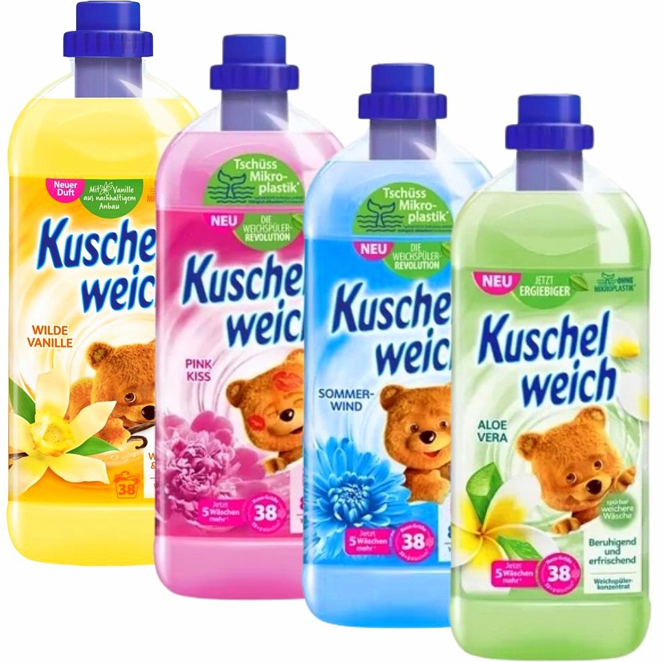 

Zestaw MIX Płynów Do Płukania Kuschelweich De