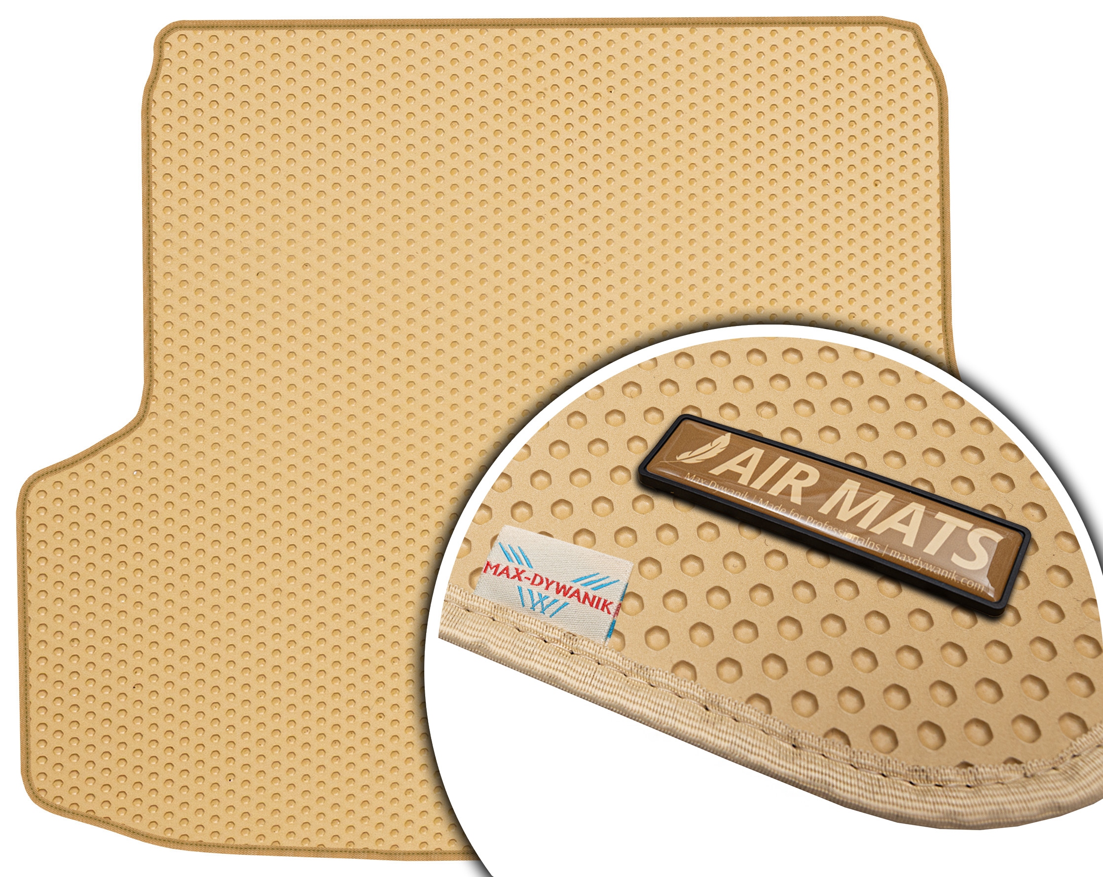 Saab 9-5 I Kombi 1997-2009 Béžová rohož do kufru Eva Air Mats