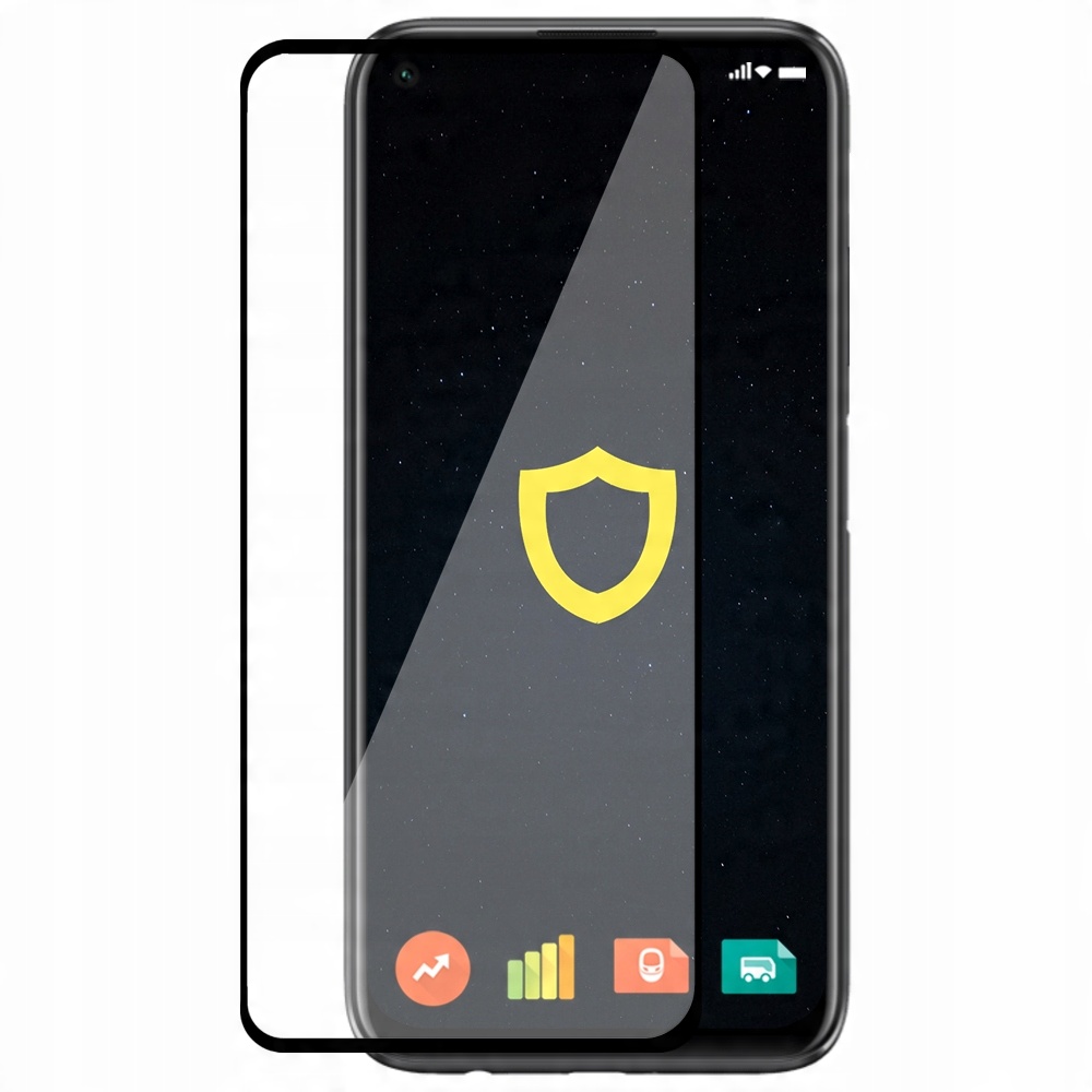

Spacecase Pełne Szkło Hartowane Szybka Do Realme 7