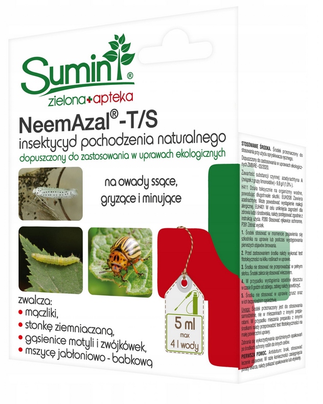 

Sumin NeemAzal T/s 5ml na Ziemiórki Szkodniki