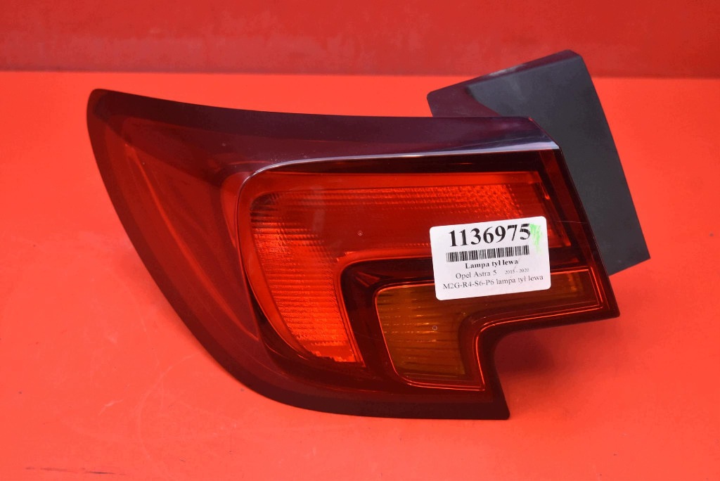 light left rear part rear 39015943 OPEL ASTRA 5 V K 5D HB 15-20