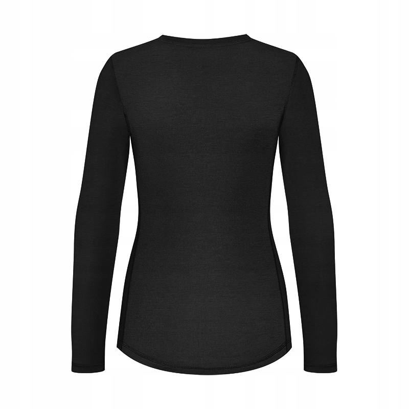 Koszulka termiczna damska Merino Wool ciepła XXL Rękaw długi rękaw