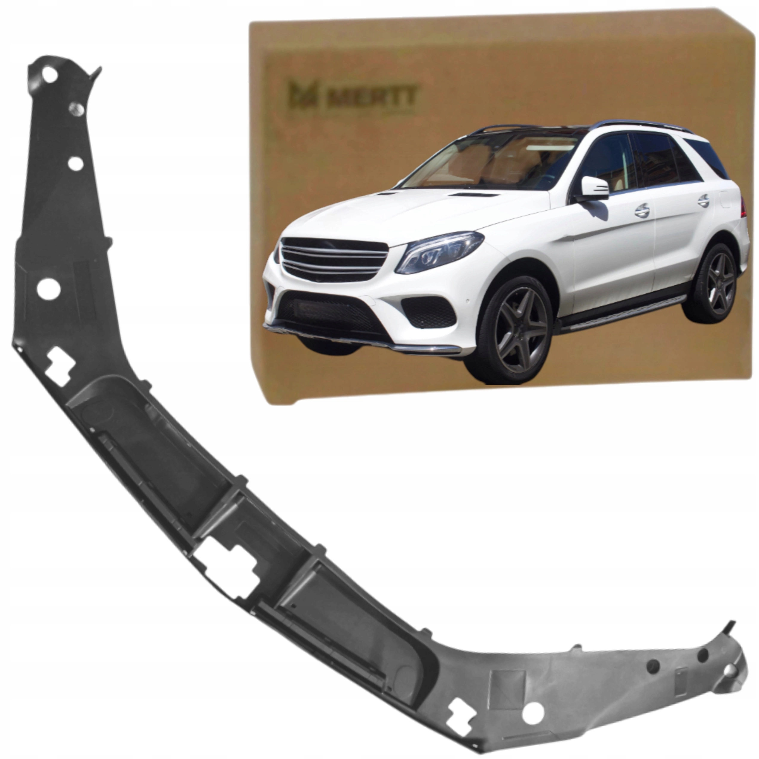 Ochrana Předního Pásu, horní krytka Mercedes Gle W166 Gls X166 11-18