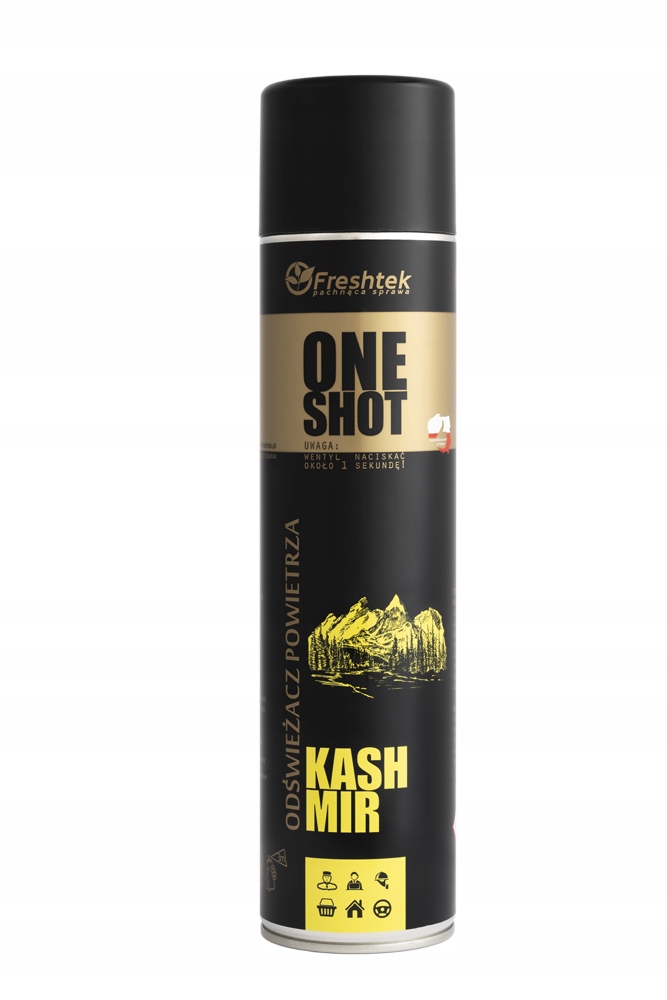 

Freshtek Odświeżacz Powietrza One Shot Kashmir