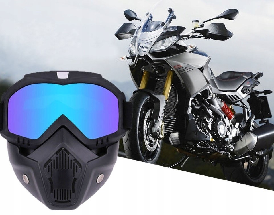 MASKA GOGLE OKULARY SNOWBOARD NARTY CROSS MOTOCYKL AIRSOFT LASER REGULOWANA Model NARCIARSKIE ZIMOWE NA MOTOR QUAD PAINTBALL