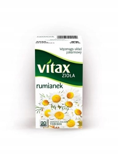 Levně 11 x Vitax Bylinky Heřmánek 20 sáčků