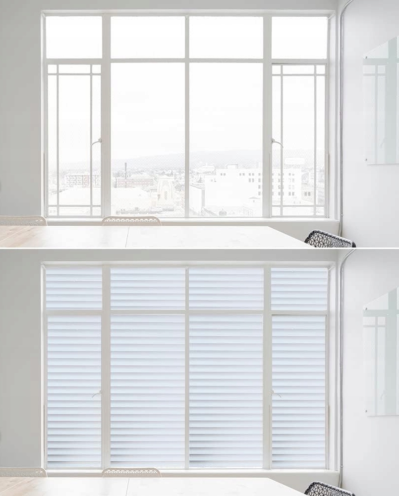 FOLIA NA SZYBĘ OKNO OKIENNA CHRONIĄCA PRYWATNOŚĆ OZDOBNA WITRAŻOWA 60*100cm Transparentność brak informacji