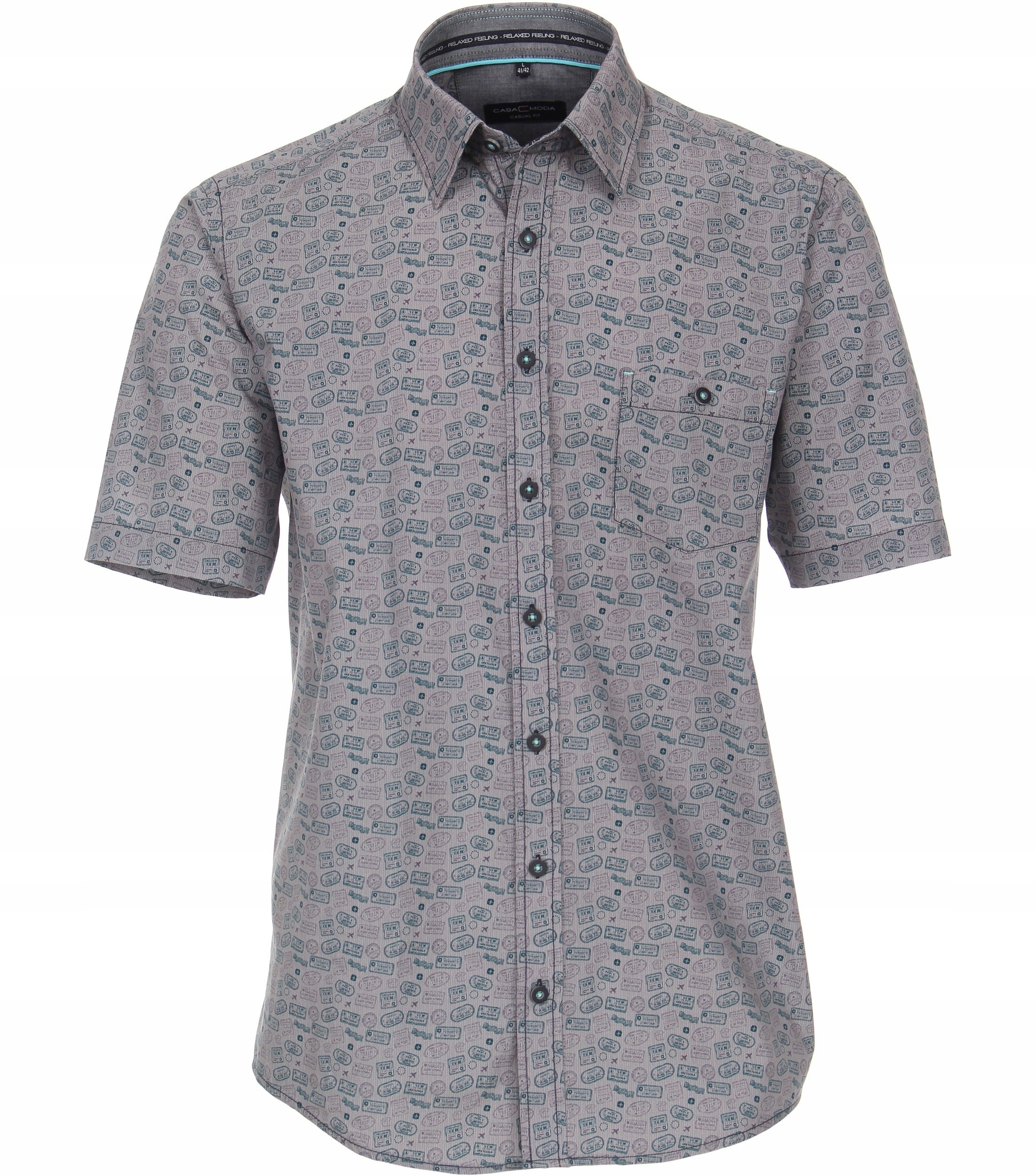 Casamoda Velké Rozměry Košile Casual 4XL 164 cm
