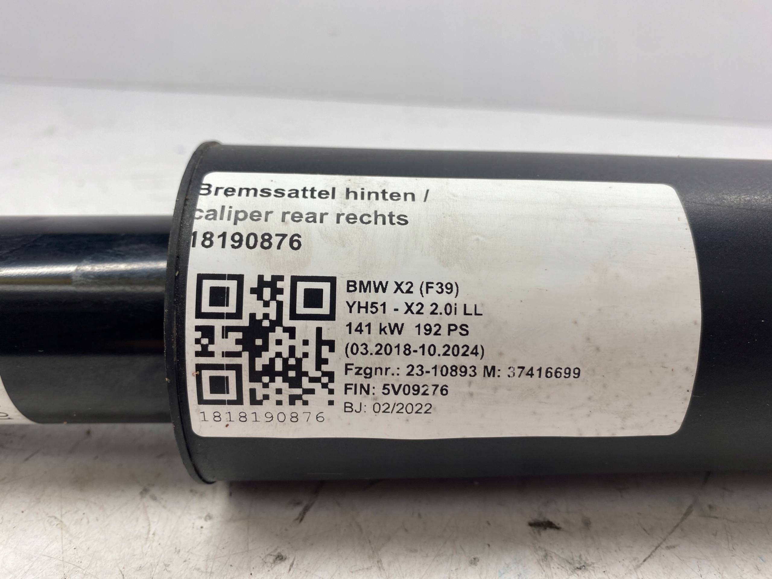 BMW X2 F39 Stoßdämpfer heck 6888339