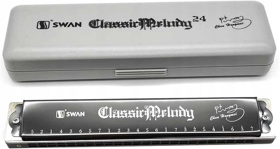 Nowa 24-otworowa profesjonalna harmonijka polifon Marka inna