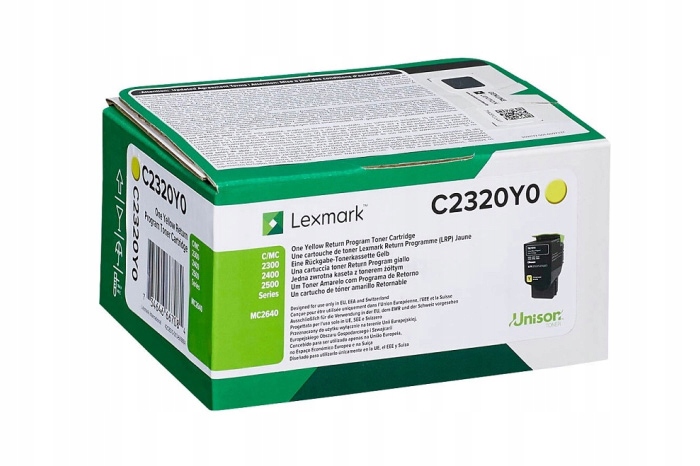 Originálny toner Yellow Lexmark C2325 (C2320Y0)