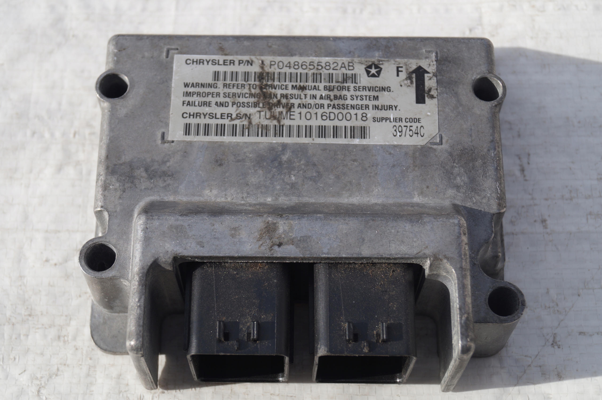 SENSOR modul airbag DODGE VIPER P04865582AB