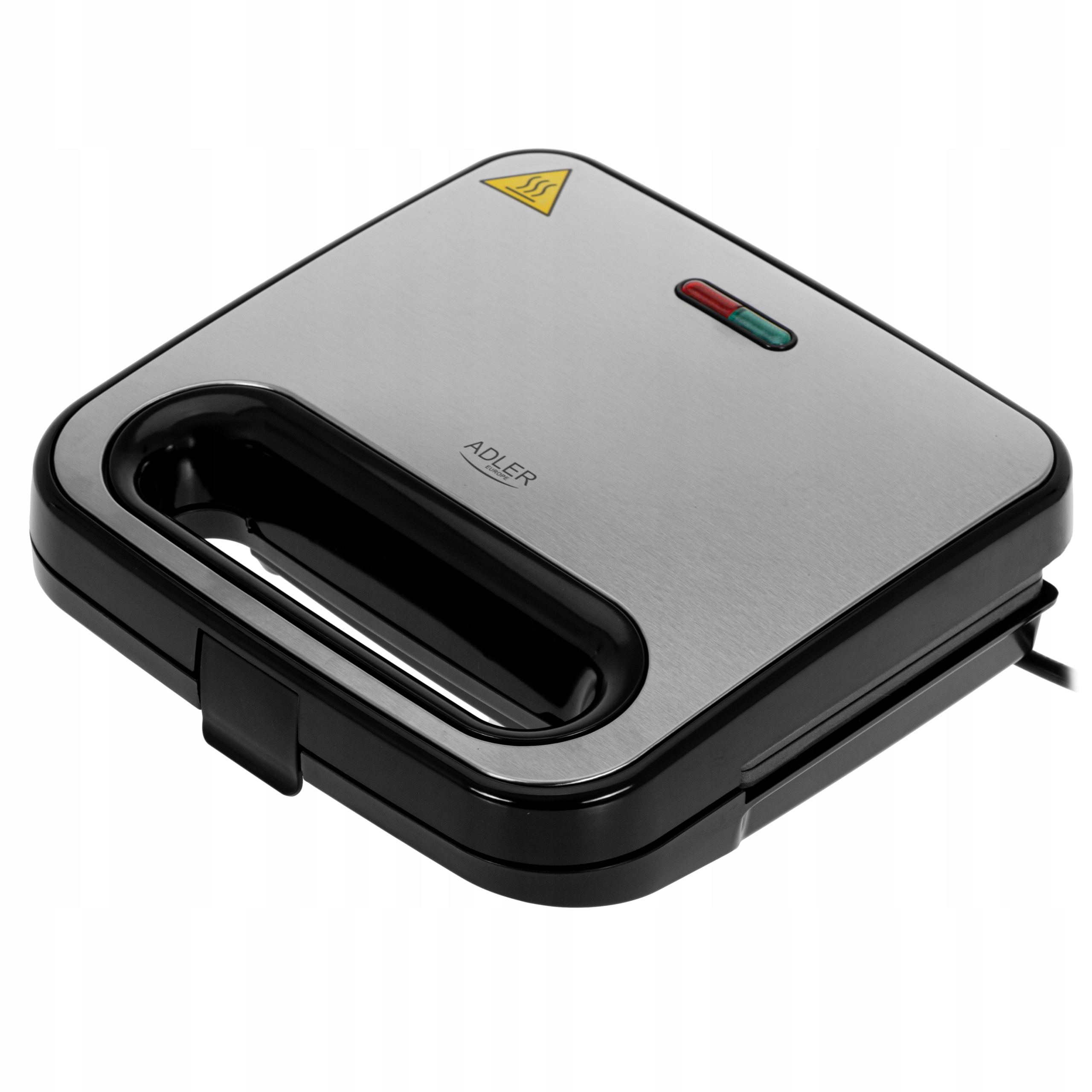 Adler Sandwich Maker Ad 3076 1000 W Number of plates 1 Black/Silver