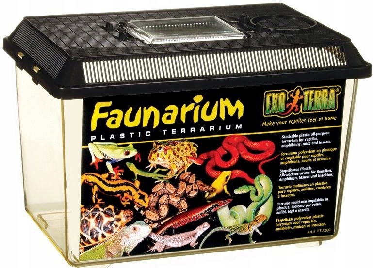 Levně Exo Terra Faunarium-Terárium Medium (30x19.5x20.5cm)