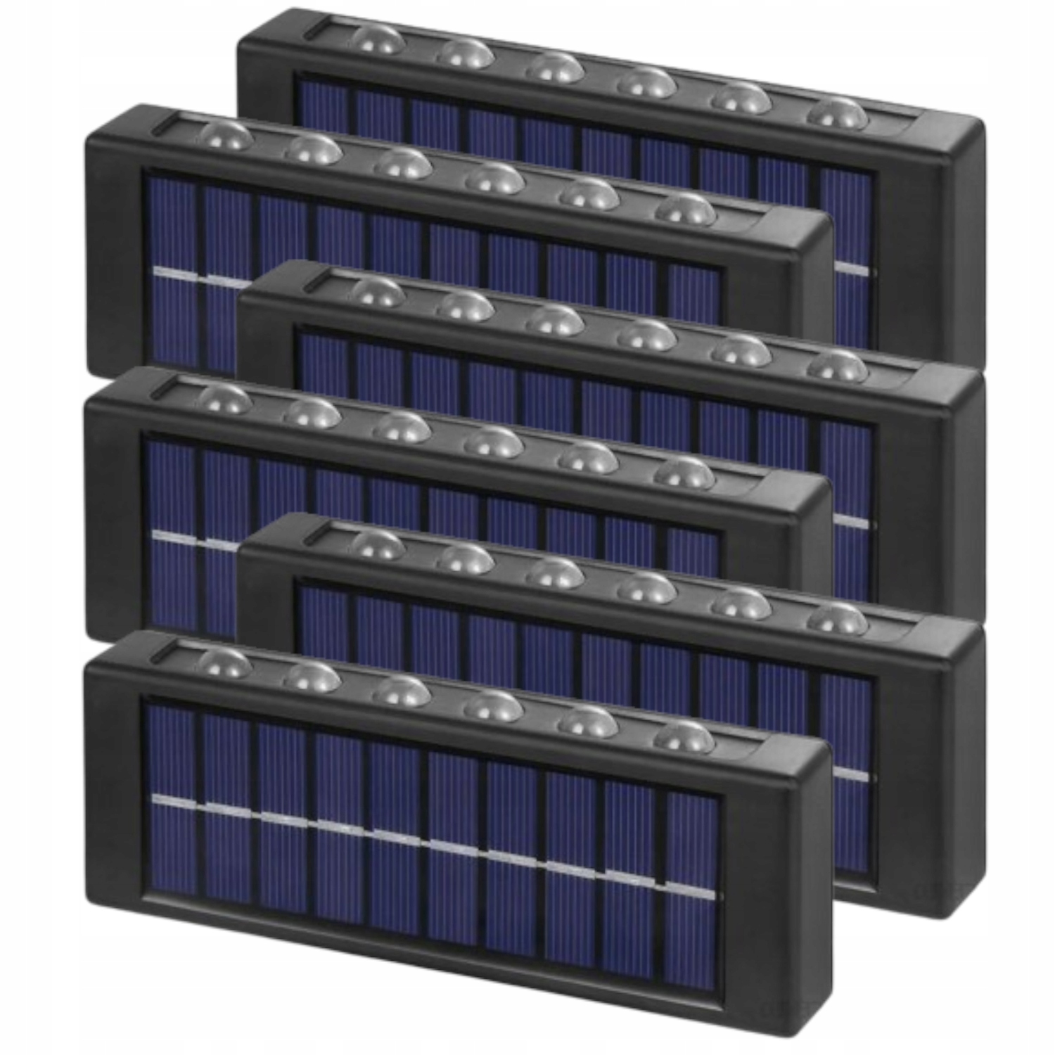 6x Solární lampa Solární Led venkovní zahradní dekorativní lampa