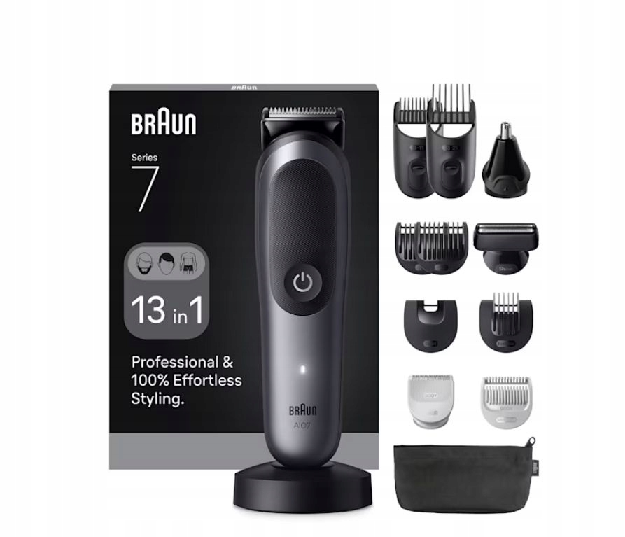 Zestaw do Pielęgnacji Braun 13w1 Series 7 AIO7560 Bezprzewodowy