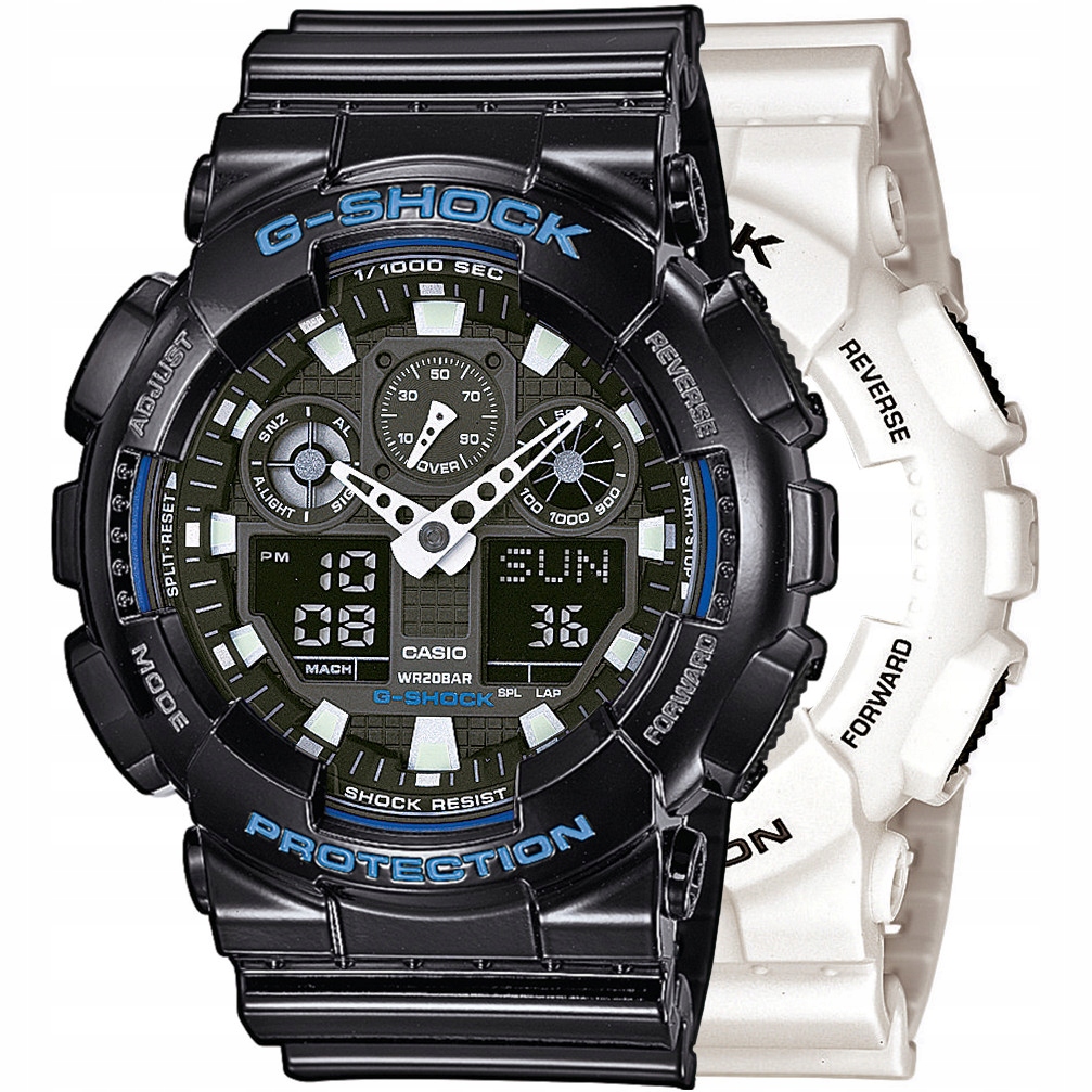 Sada G-shock GA-100B-7AER Černá