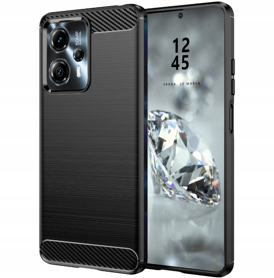 

Etui Do Motorola G13 G23 Pancerne Karbon Szkło