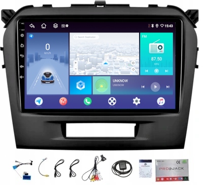Rádio Navigácia Carplay Android Suzuki Vitara 2015-2024 4GB 64GB Sim
