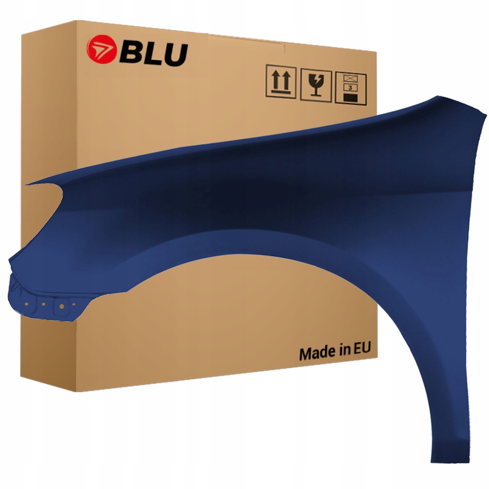 Blu Blatník Vw Golf VI 6 LC5F levý modrý 08-16 přední hatchback pozink