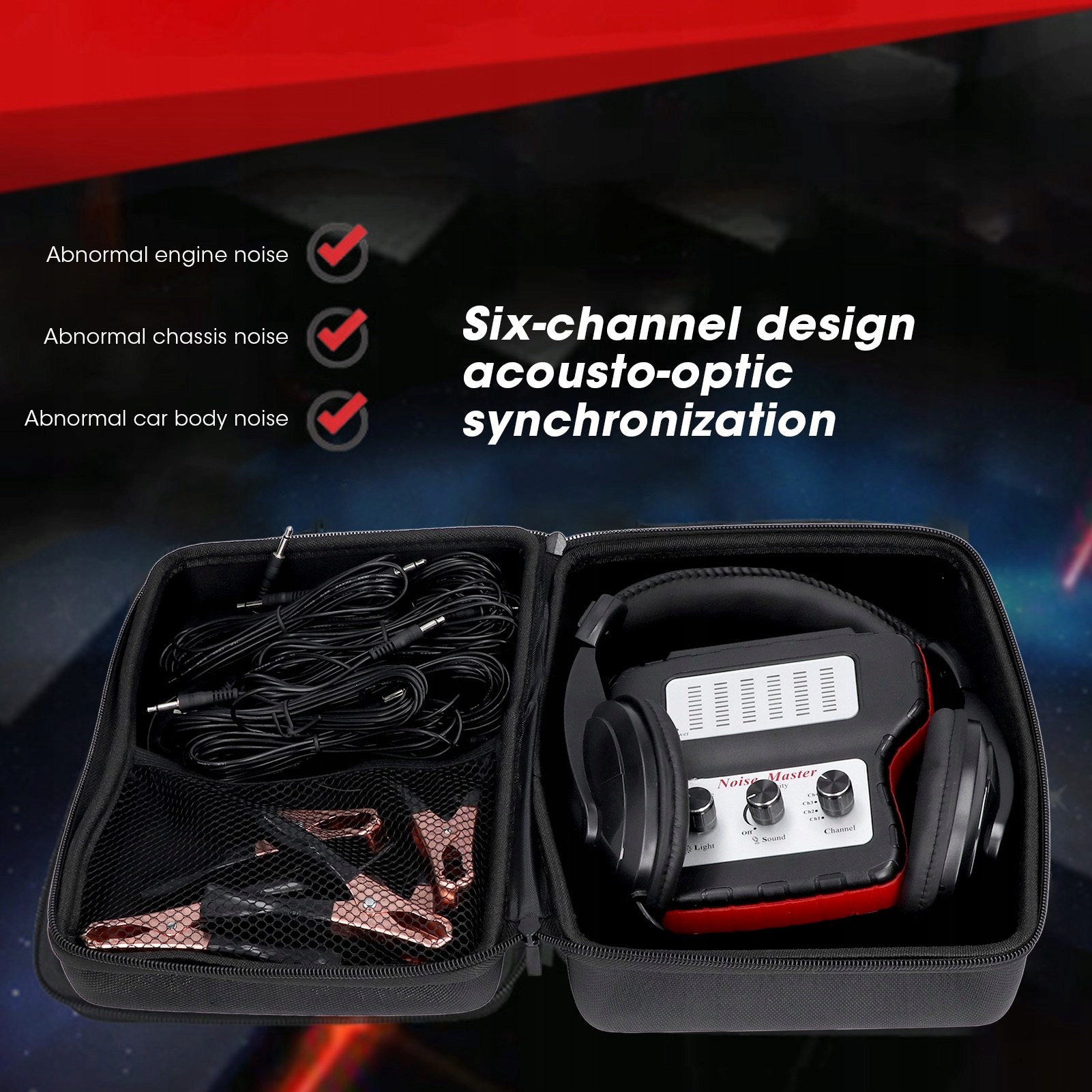 STETOSKOP DIAGNOSTYCZNY ELEKTRONICZNY 6 KANAŁÓW Kod producenta 997531