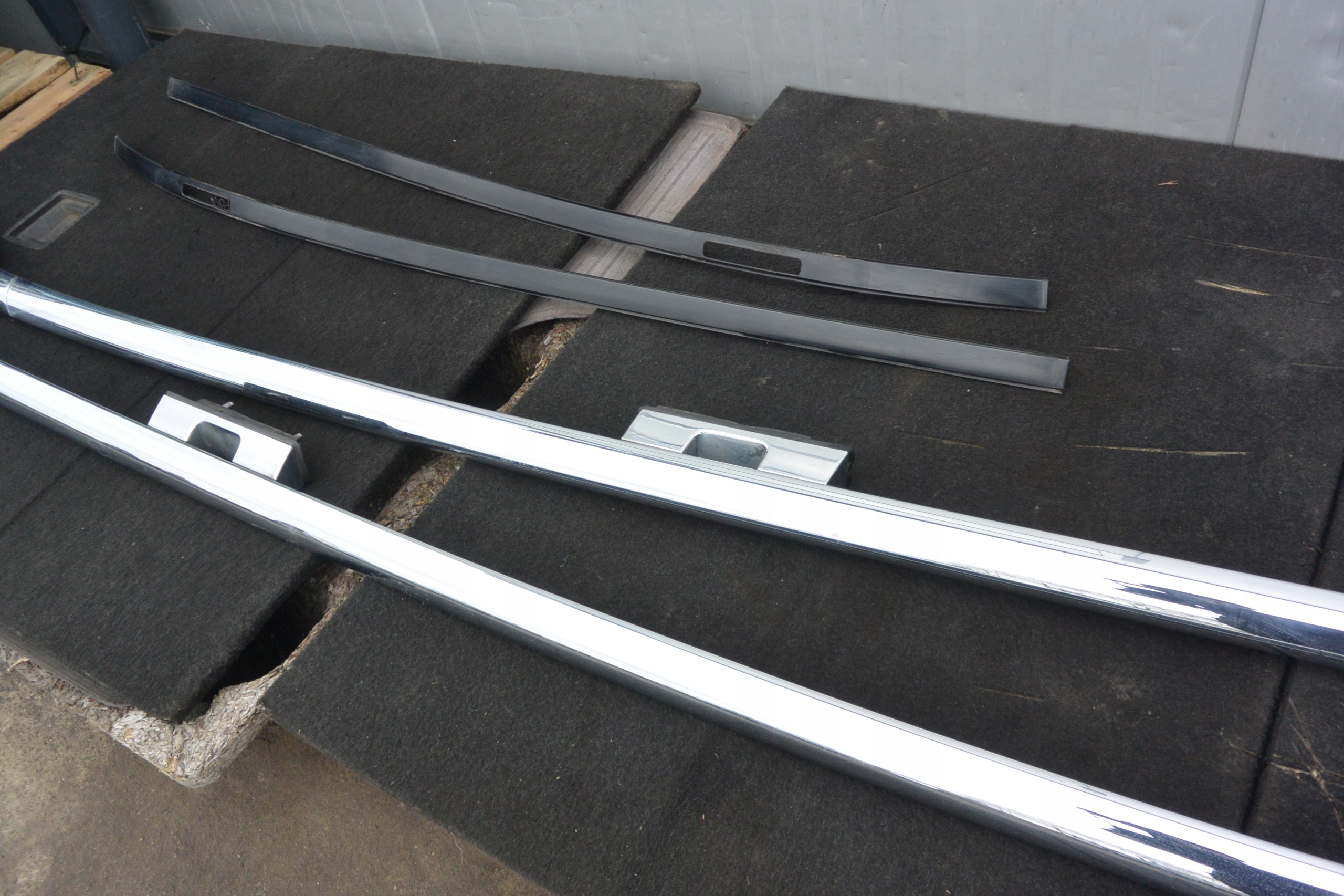 ski roof left CHROM MERCEDES GL X164 LIFT