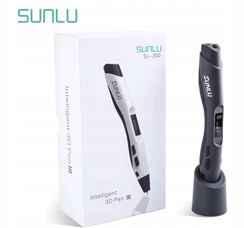 Sunlu SL-300A Długopis 3D Black&grey Czarny I Szary