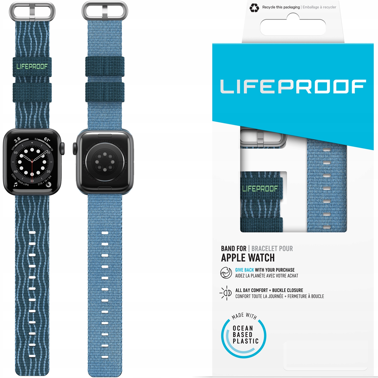 

Lifeproof Eco-friendly Pasek do Apple Watch 44mm