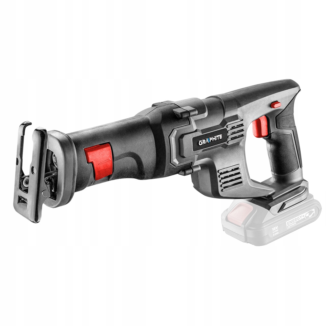 Akumulátorová šavlová pila Energy+ 18V Li-Ion bez akumulátoru Graphite