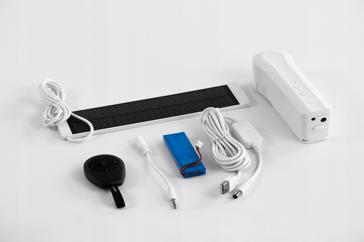 Napęd Silnik do Rolet Żaluzji Panel Solarny Pilot