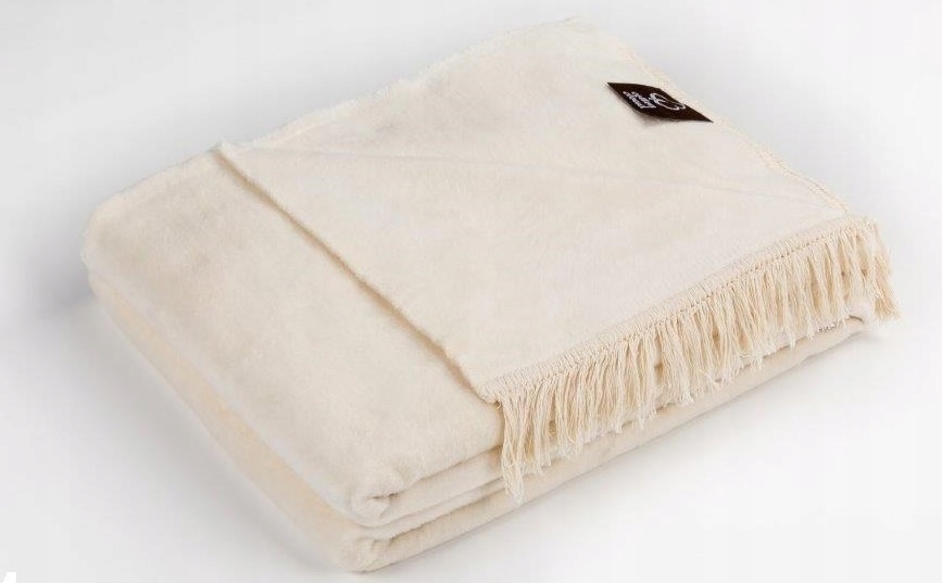 

Koc bawełniano akrylowy 70x150 Krem