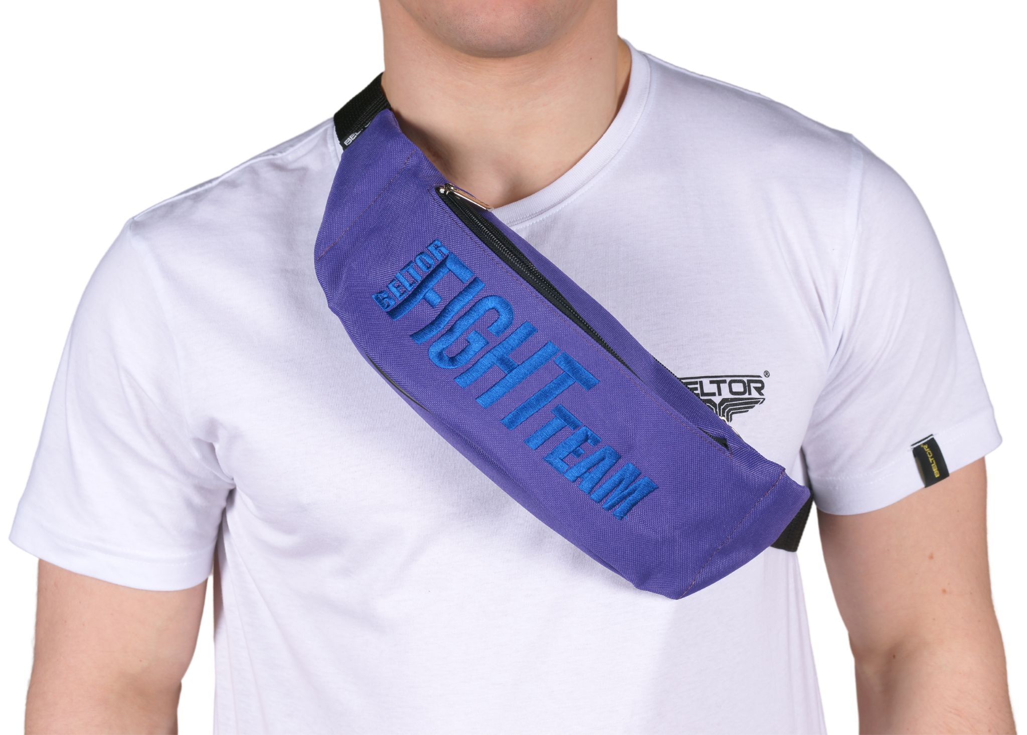 BELTOR SASZETKA NERKA BIODROWA TOREBKA SPORTOWA FIGHT TEAM FIOLETOWA PURPLE Marka Beltor