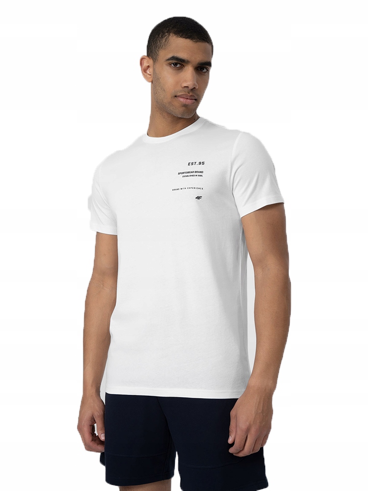

Koszulka Męska 4F Bawełniana T-shirt Sportowy