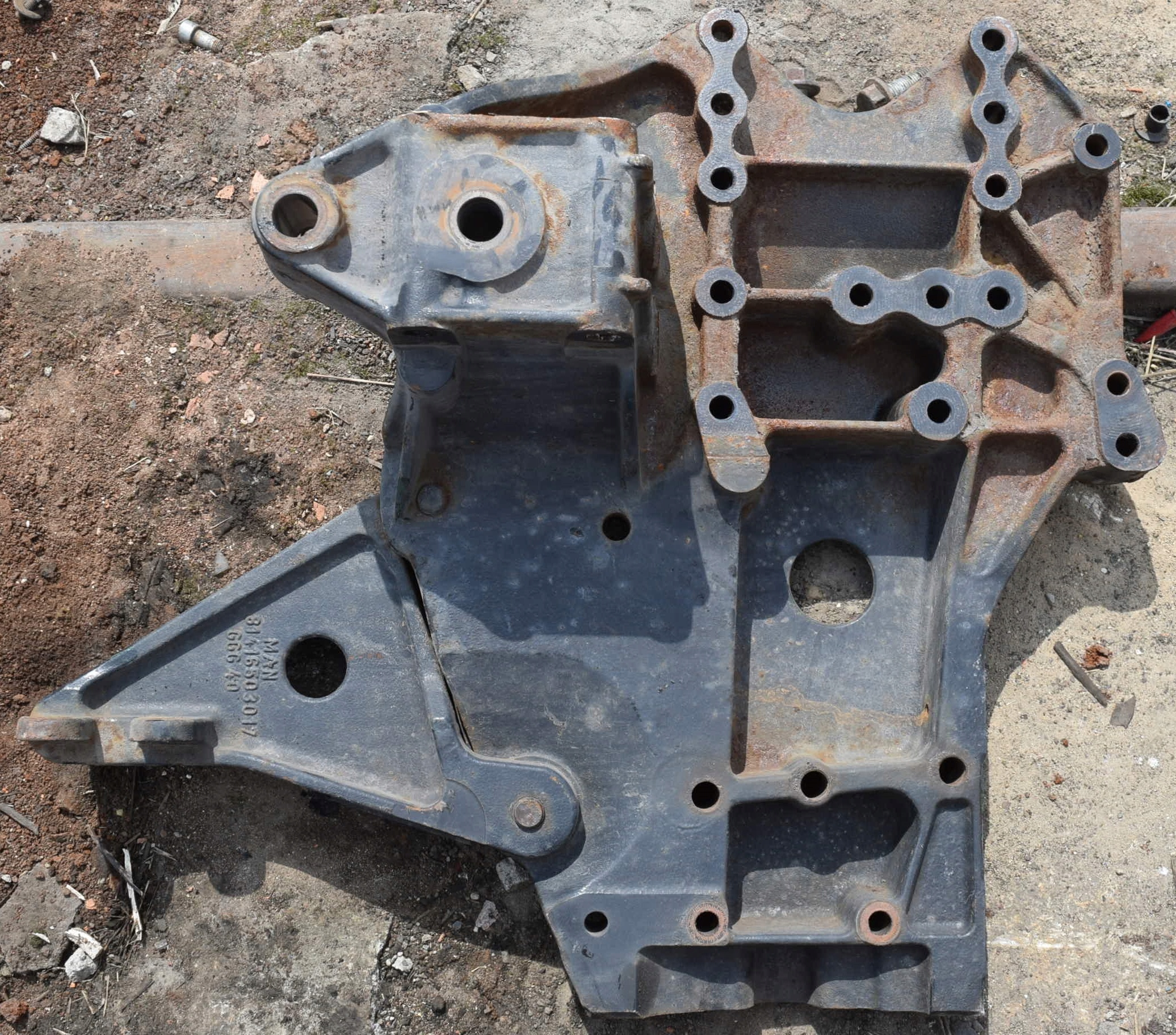 PRZEDLUZENIE RAMY MAN TGA TGX LEWE