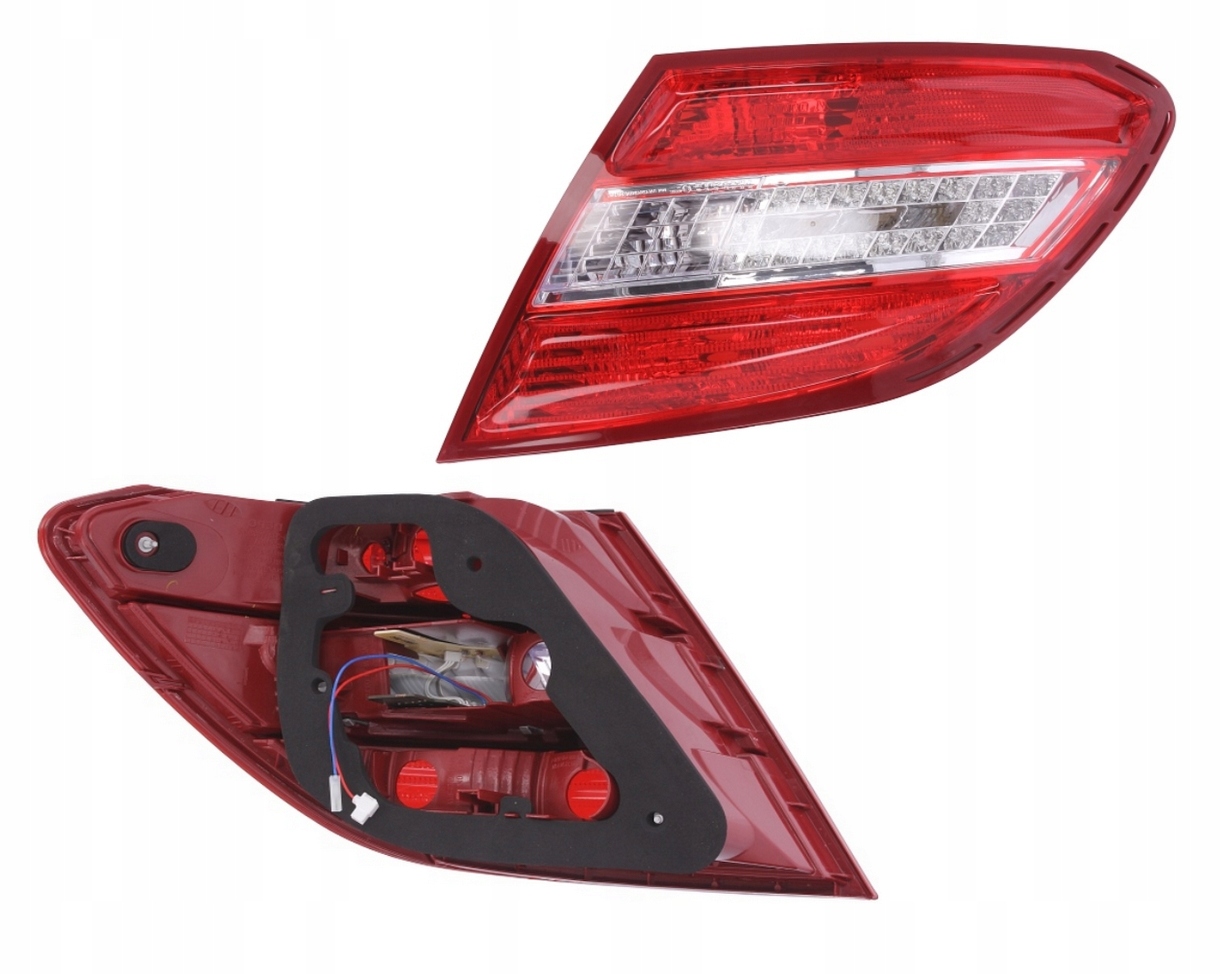 Mercedes C Class W204 Sedan Lampa Zadní Pravá Led Homologace Evropská
