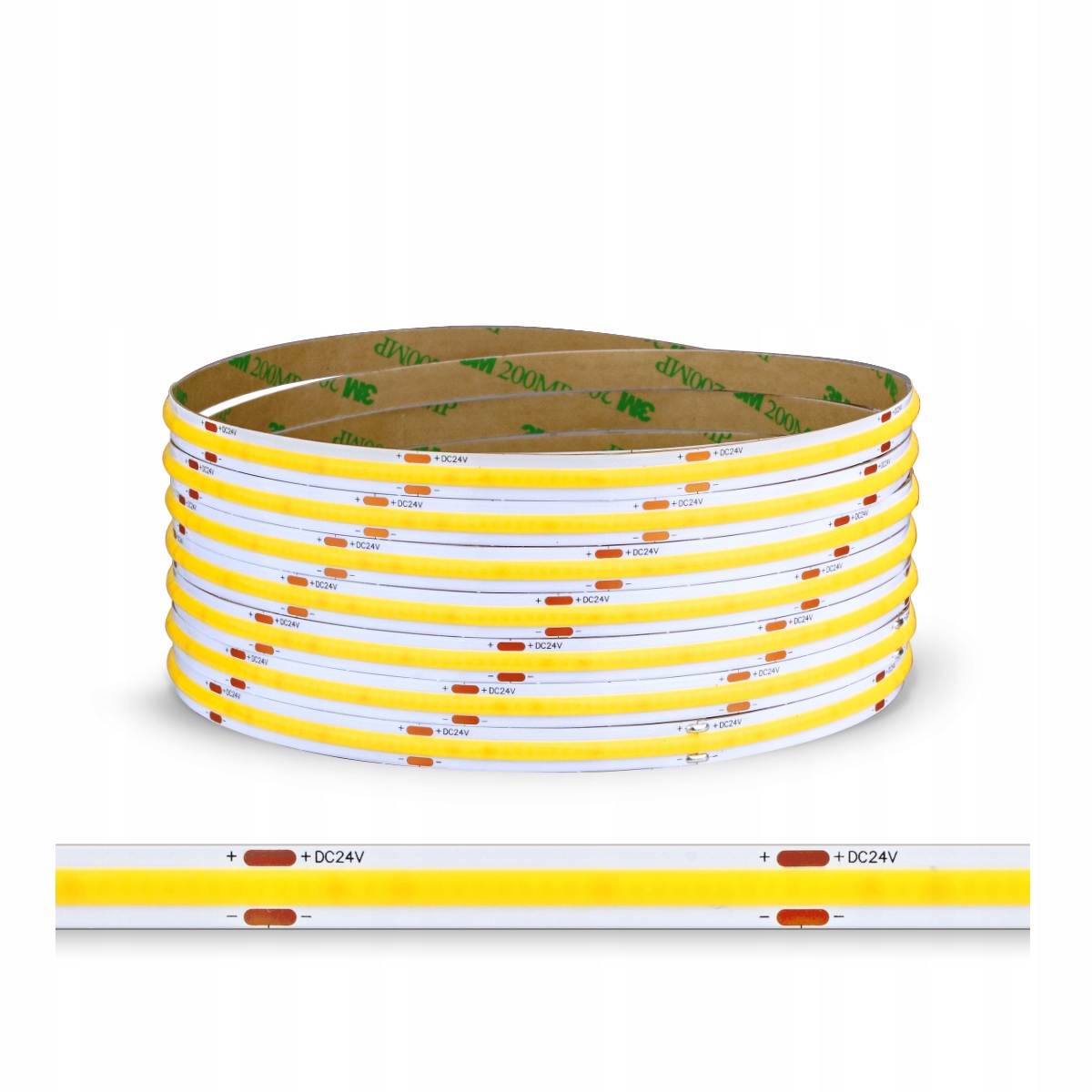 

Taśma Cob 320LED/M Neutralna 24V DC IP20 1 Metr