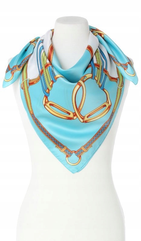 Elegancka Apaszka satynowa pod szyję na PREZENT Płeć kobieta