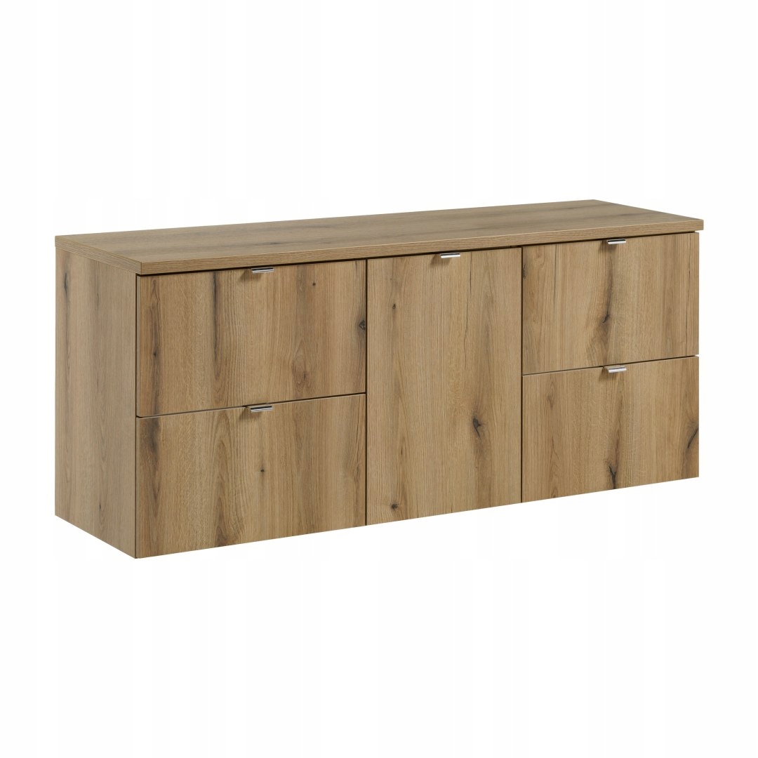 Zestaw meblowy 140cm z blatem, Nova Oak